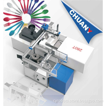 Wholesale Full-Automatic Plastic Utensil Production Line: Spoon Fork Knife Packing Machine